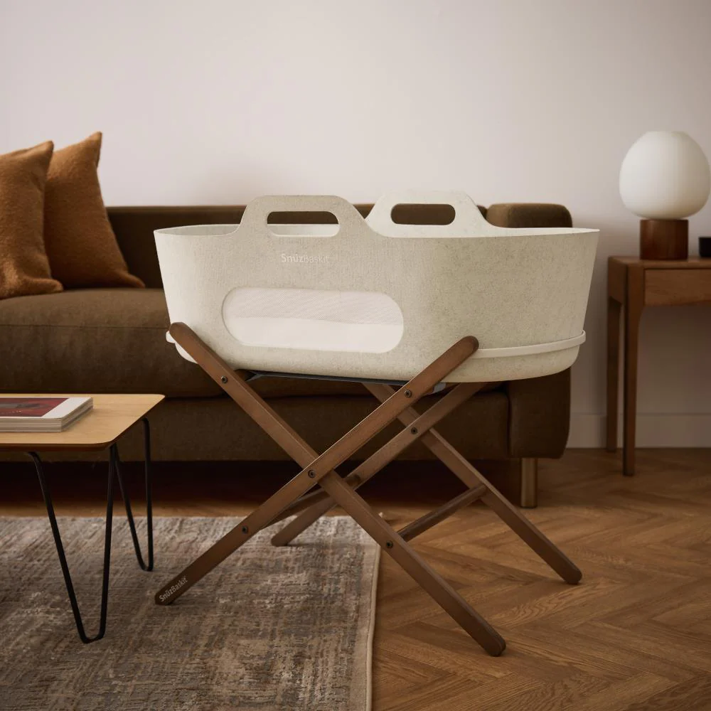Alcofa SnüzBaskit Barley com Suporte Walnut - Image 6