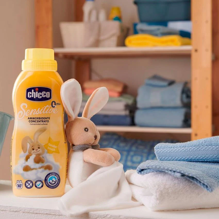 Amaciador de Roupa Chicco Sensitive Baunilha 750ml - Image 4