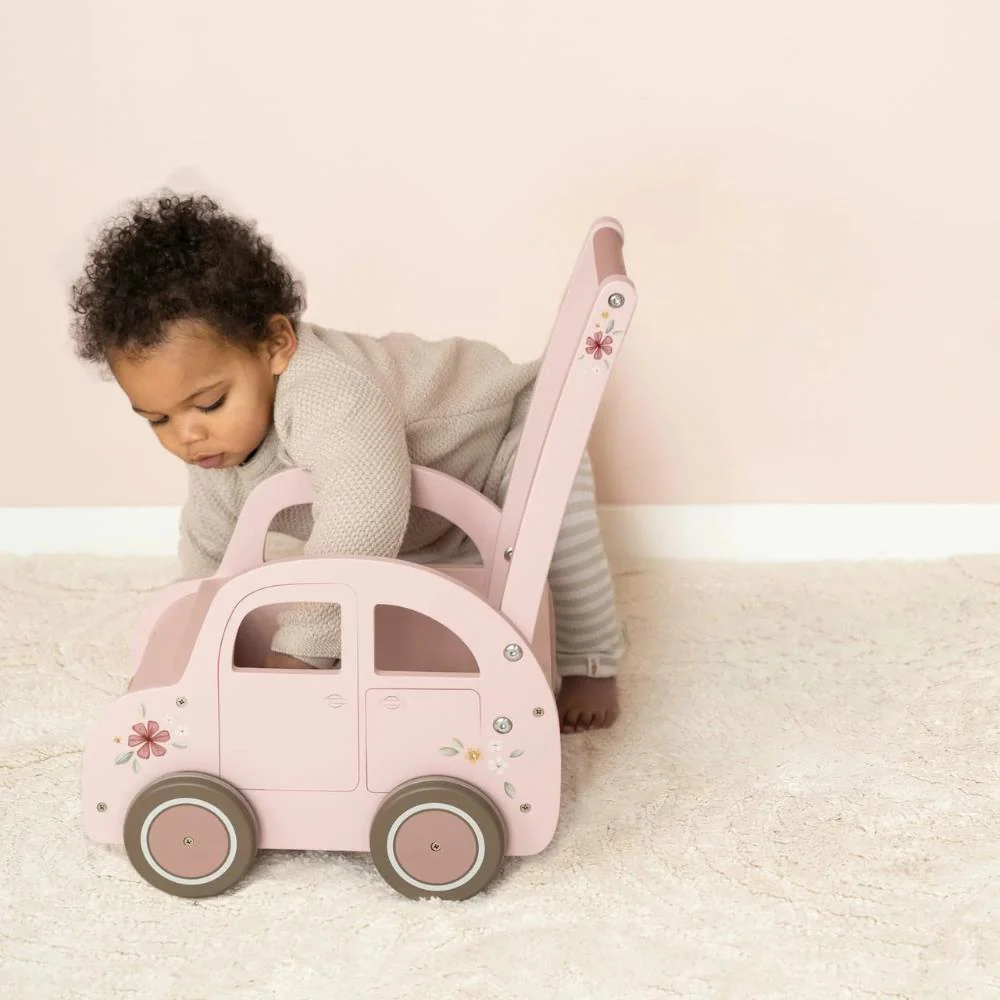 Andador Carro em Madeira Little Dutch Pink - Image 4