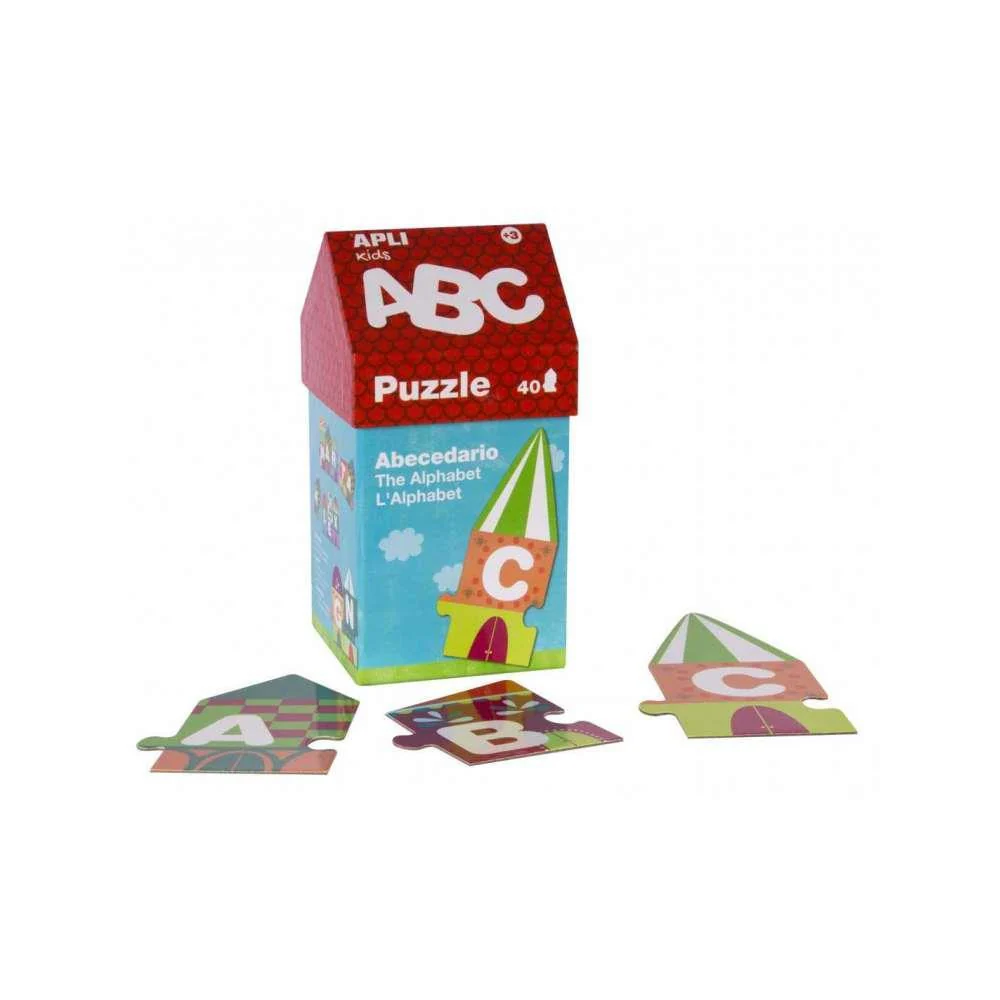 ApliKids Puzzle Casinha ABC 40PCS