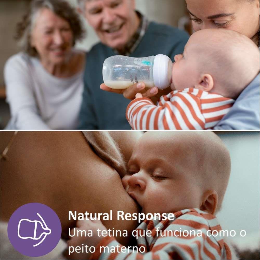 Biberão Avent Natural Response Air Free 260ml - Image 3