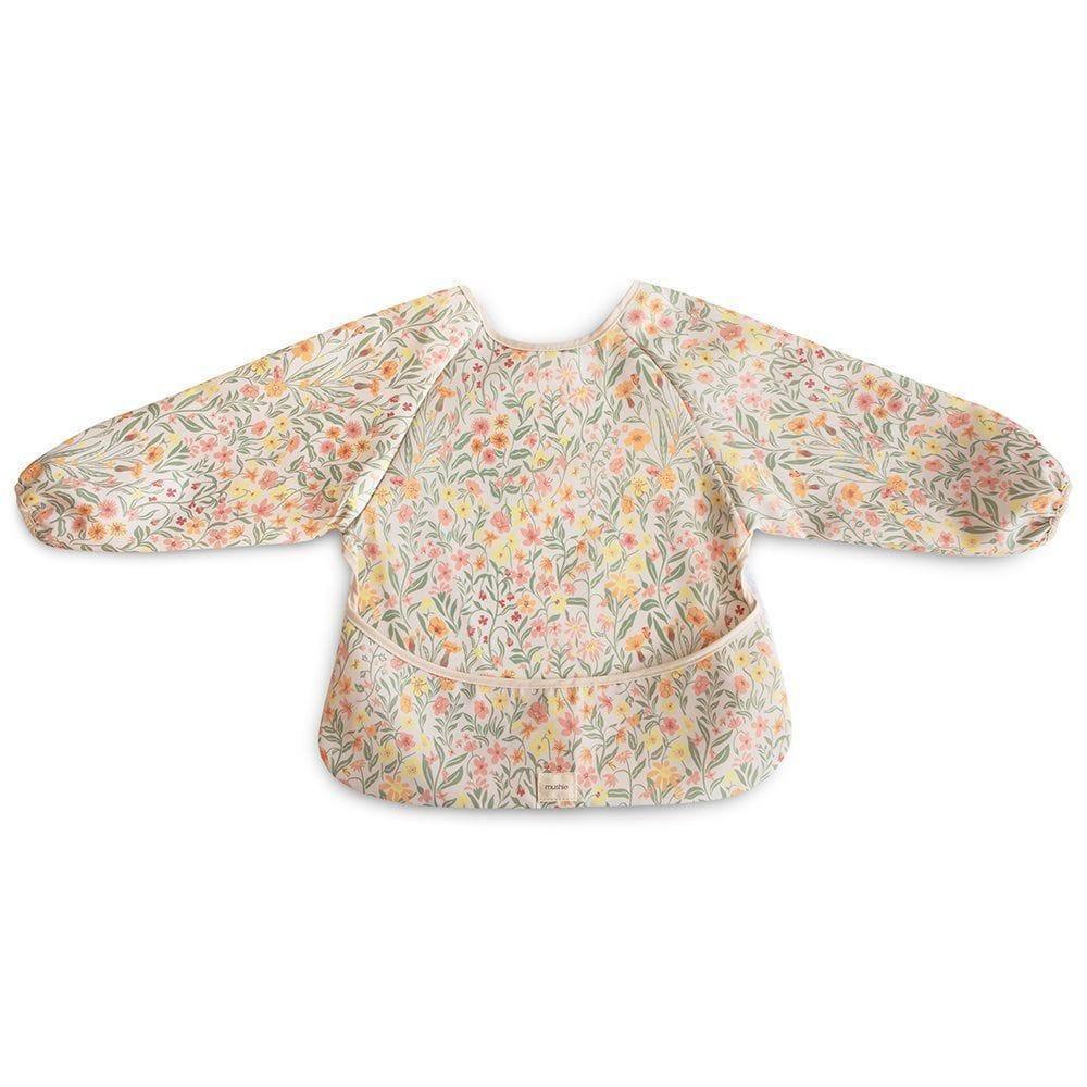 Babete com Mangas Mushie Pastel Blooms