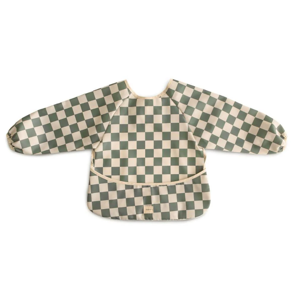 Babete com Mangas Mushie Olive Check