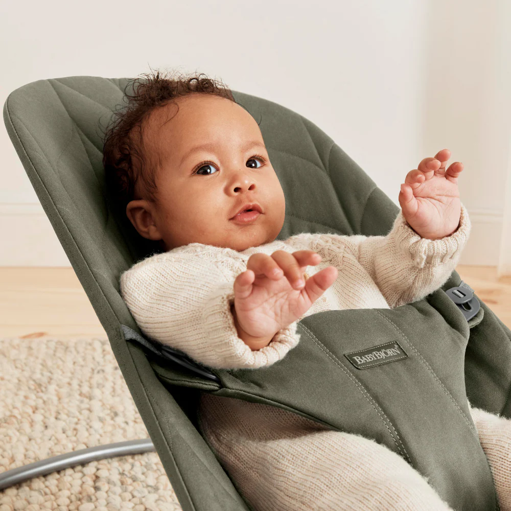 Espreguiçadeira BabyBjörn Bliss Petal Dark Green - Image 10