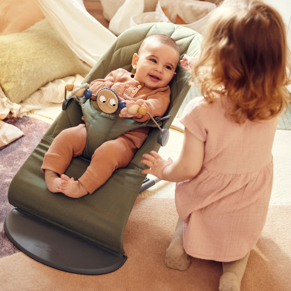 Espreguiçadeira BabyBjörn Bliss Petal Dark Green - Image 8