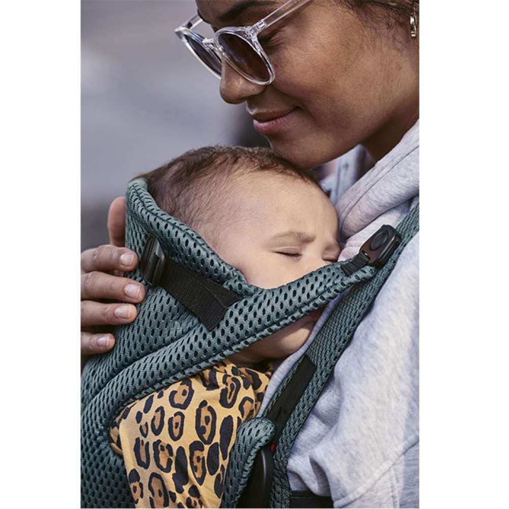 Marsúpio/Porta-Bebés BabyBjörn Move 3D Mesh Sage Green - Image 7