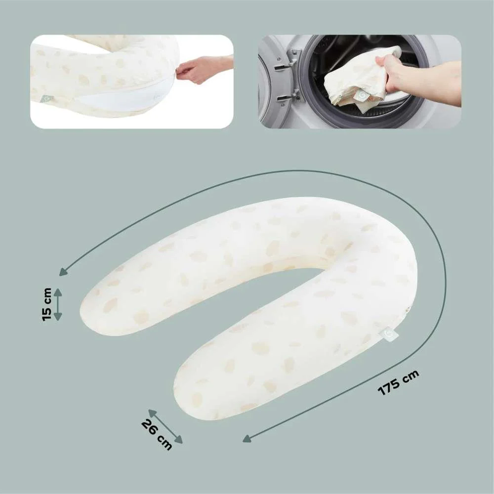 Almofada de Maternidade 2 em 1 B.Love Petals White - Image 6