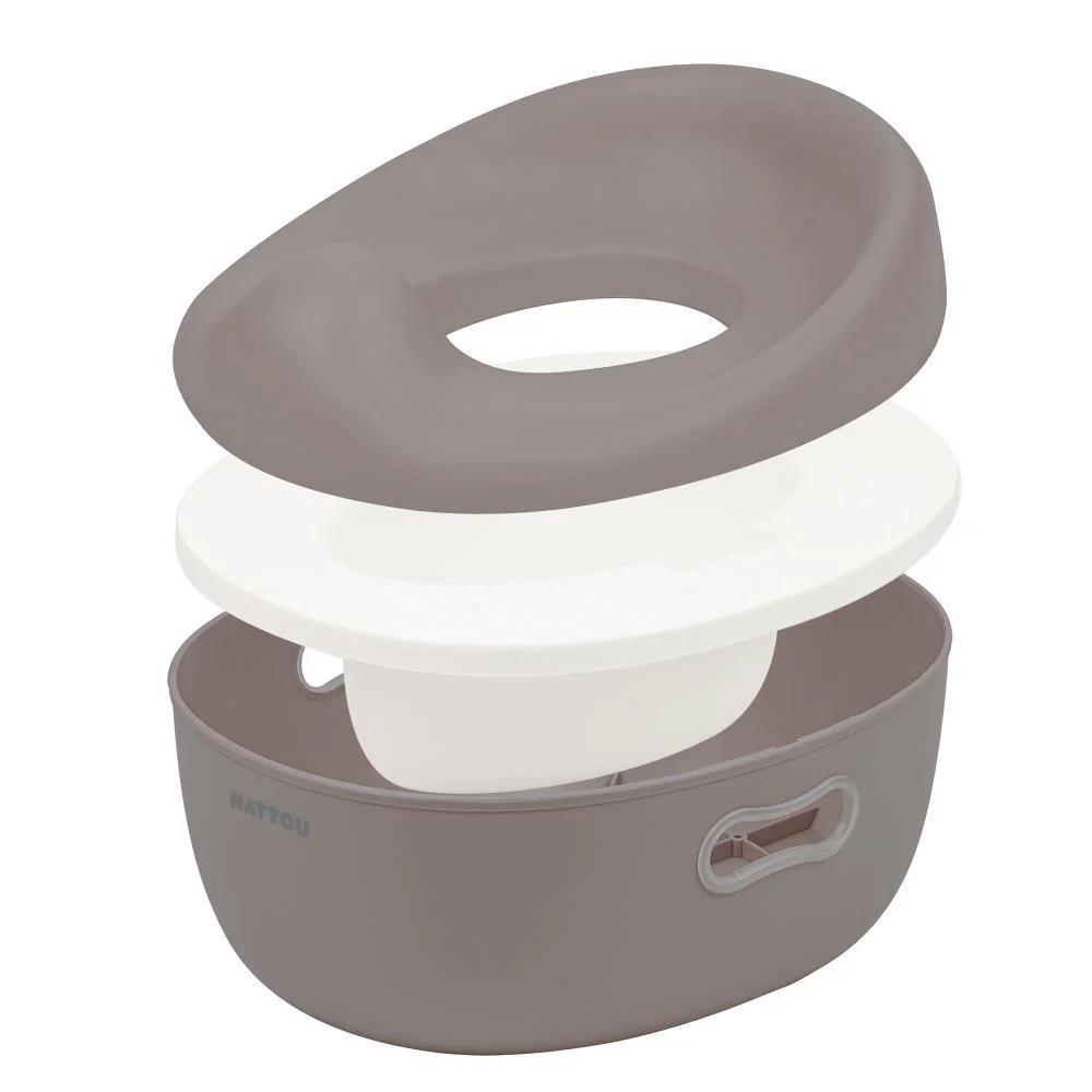 Bacio Nattou Potty 3em1 Taupe - Image 4