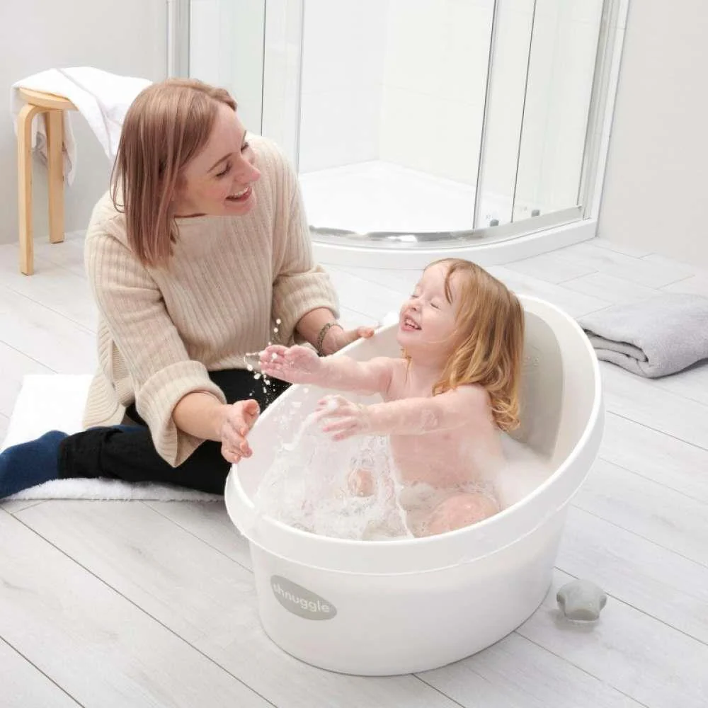 Banheira Shnuggle Toddler Branca com Cinza - Image 4