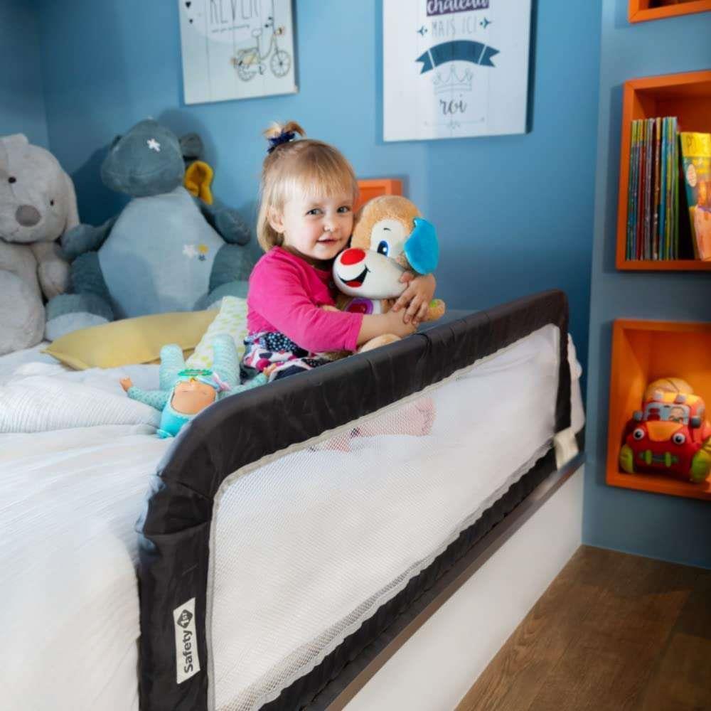 Barreira de Cama Portátil 156cm Dark Grey - Image 3