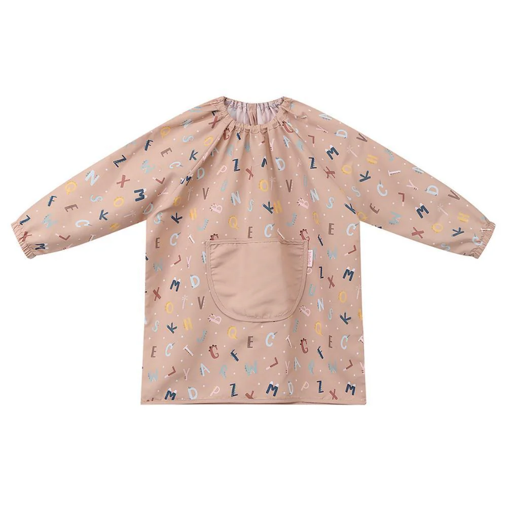 Bata com Mangas e Bolso Tutete Funny Letters Tamanho 2