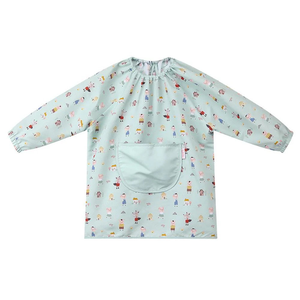 Bata com Mangas e Bolso Tutete Three Little Pigs Tamanho 2