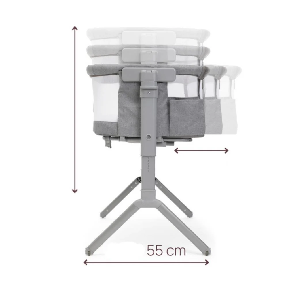 Berço Co-Sleeping Chicco Next2Me Armonia Steel - Image 5