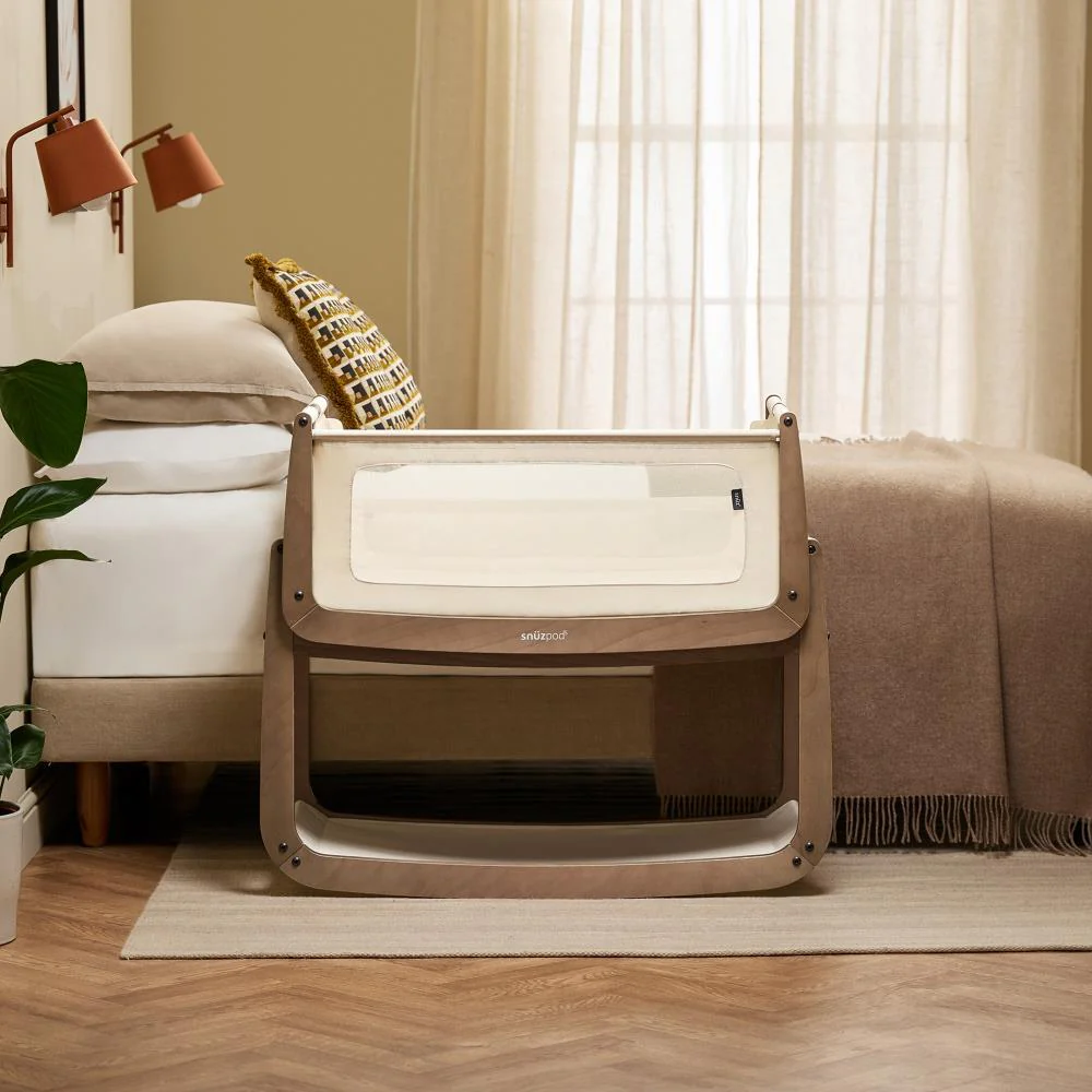 Berço Co-Sleeping SnüzPod 5 Walnut - Image 2