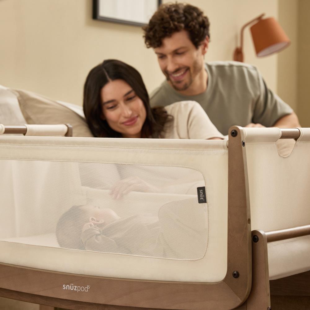 Berço Co-Sleeping SnüzPod 5 Walnut - Image 6