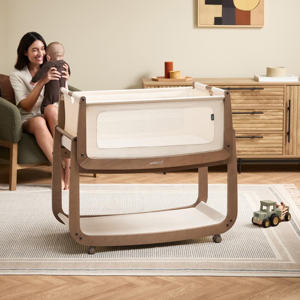 Berço Co-Sleeping SnüzPod 5 Walnut - Image 9