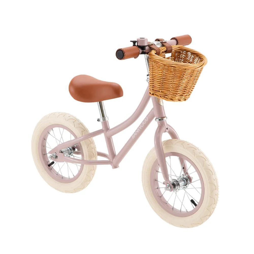 Bicicleta de Equilíbrio Banwood First Go Dusty Pink - Image 2
