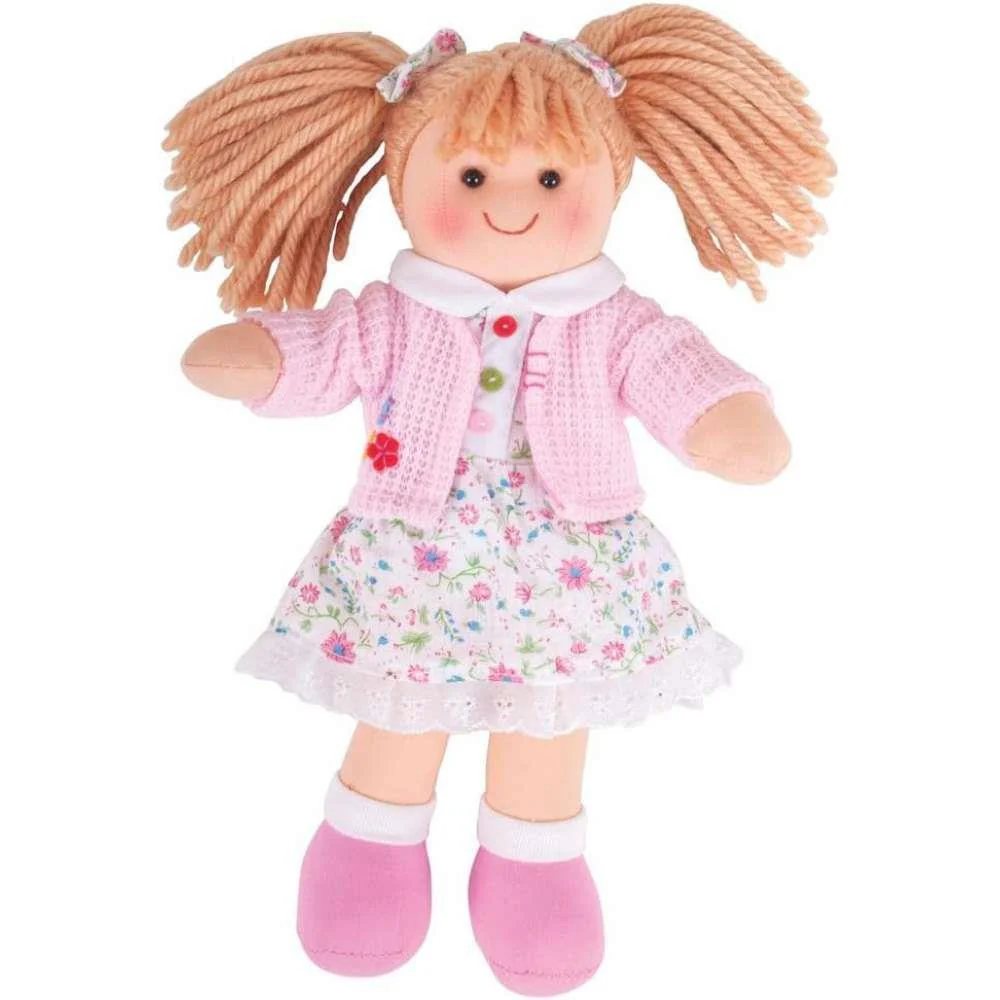 BigJigs Boneca de Pano Pequena Poppy