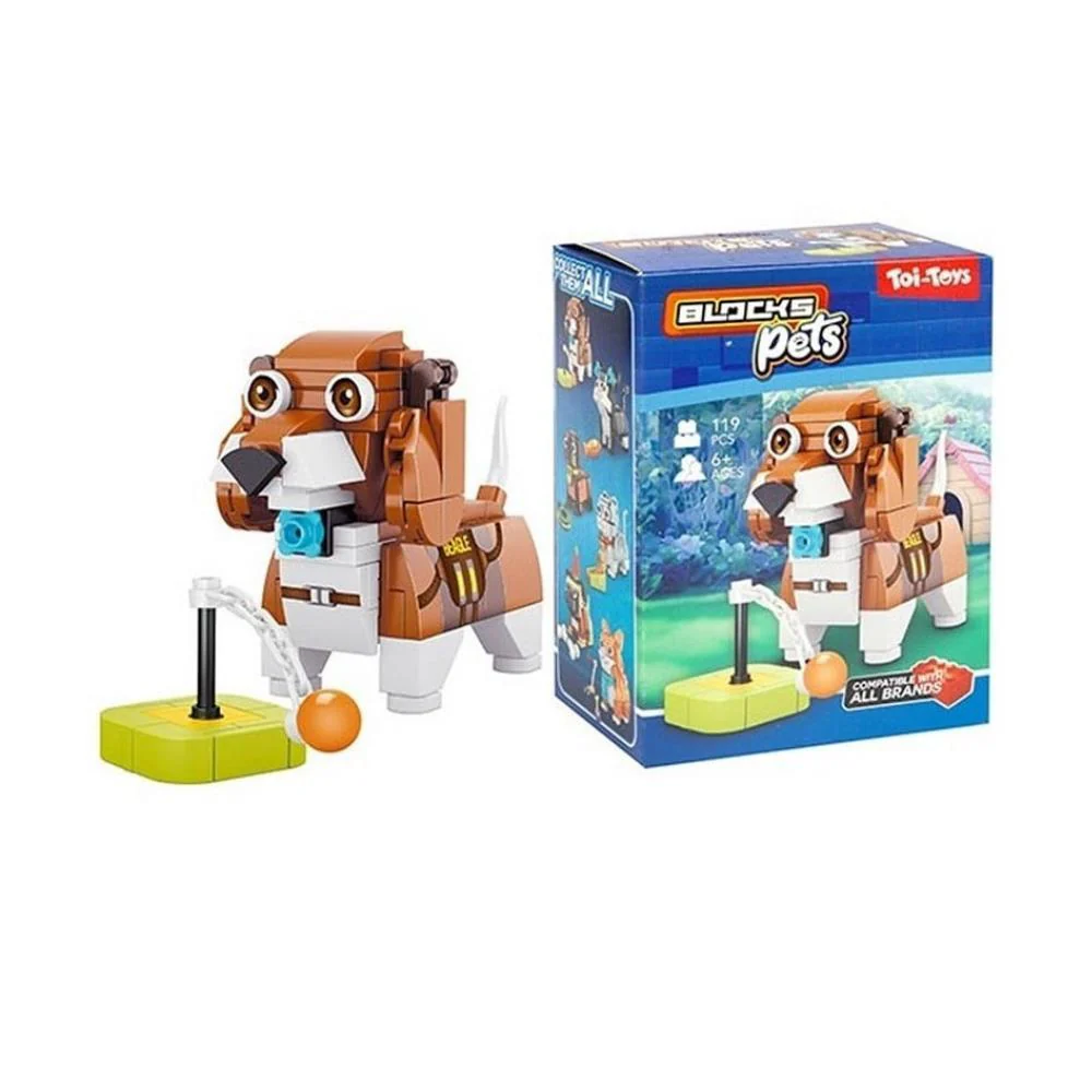 Blocks Pets Construção Cães e Gatos - Image 2