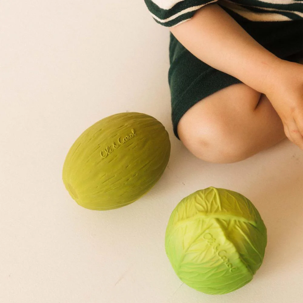 Bola Sensorial Oli & Carol Melon Baby Ball - Image 5