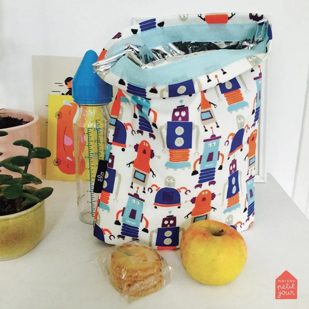 Bolsa Térmica Petit Jour Les Robots 28cm - Image 4