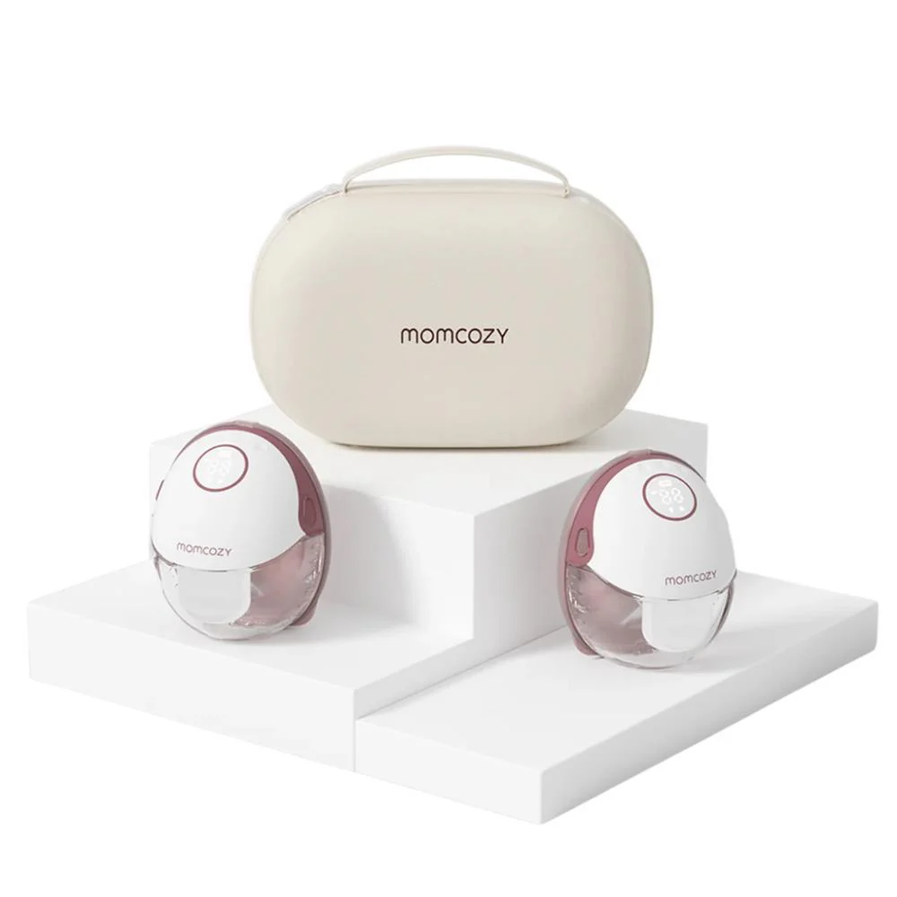 Bomba Tira-Leite Mãos Livres Momcozy M6 Dupla Red - Image 2