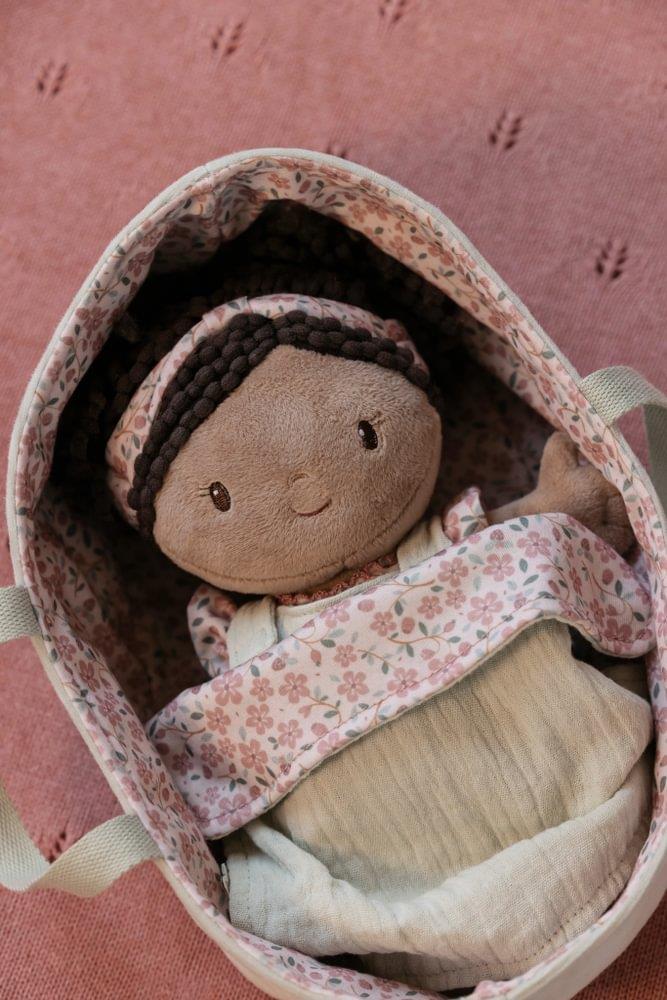 Boneca Bebé de Peluche Little Dutch Evi com Alcofa - Image 12