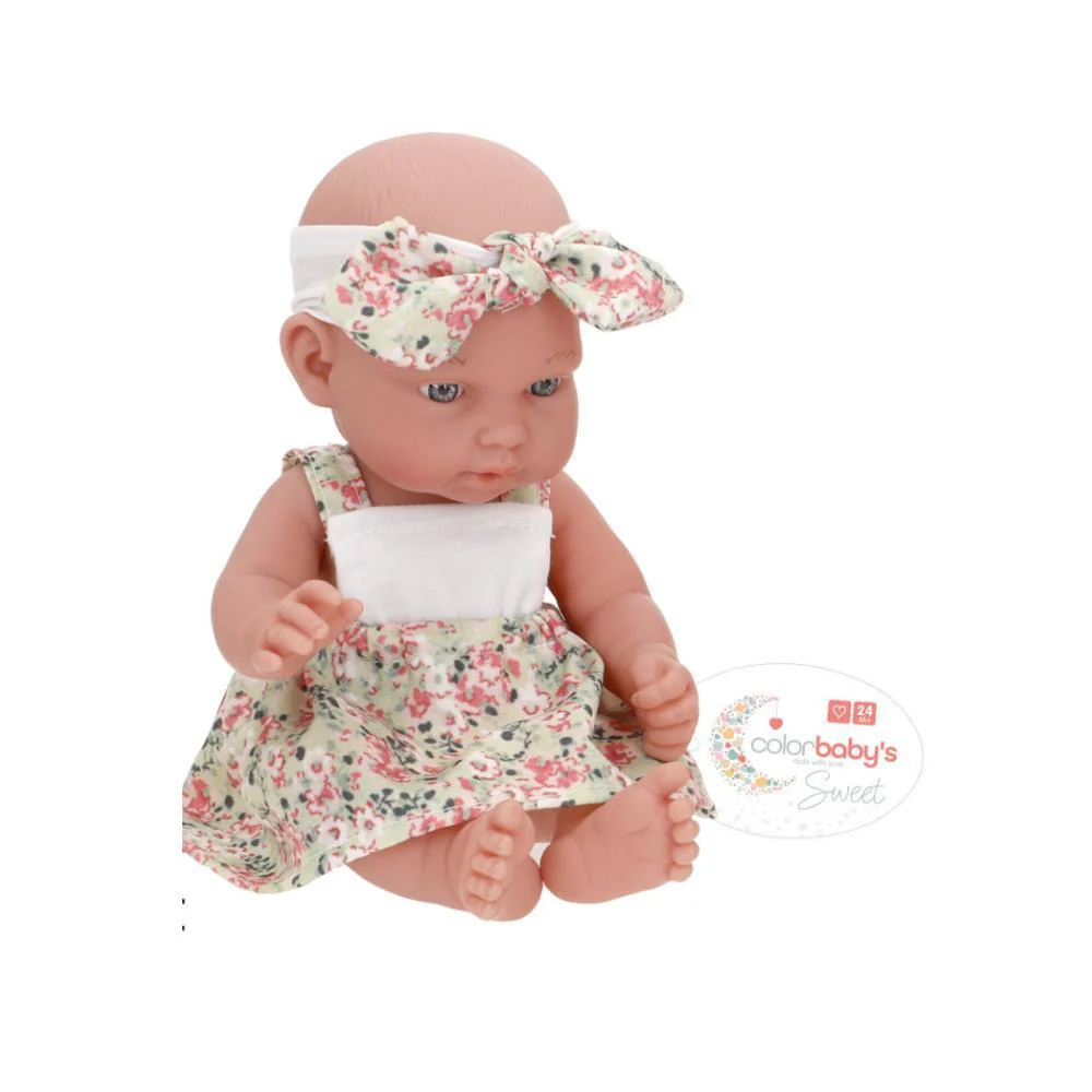 Boneca Colorbaby Sweet Bebé com Vestido 26cm - Image 5