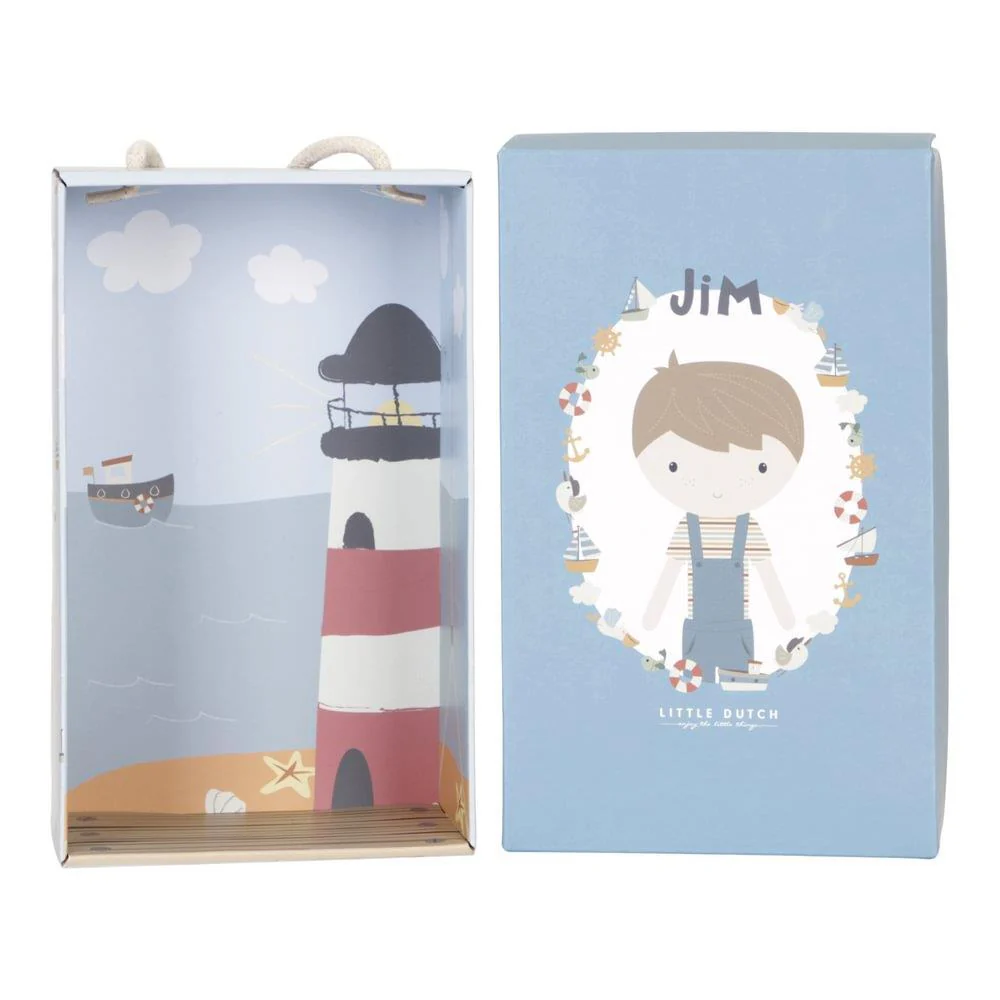 Boneco Peluche Little Dutch Jim Vintage Stripes 35cm - Image 4