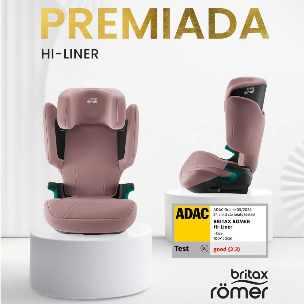 Britax Römer Hi-Liner Diamond Space Black 100-150cm - Image 11