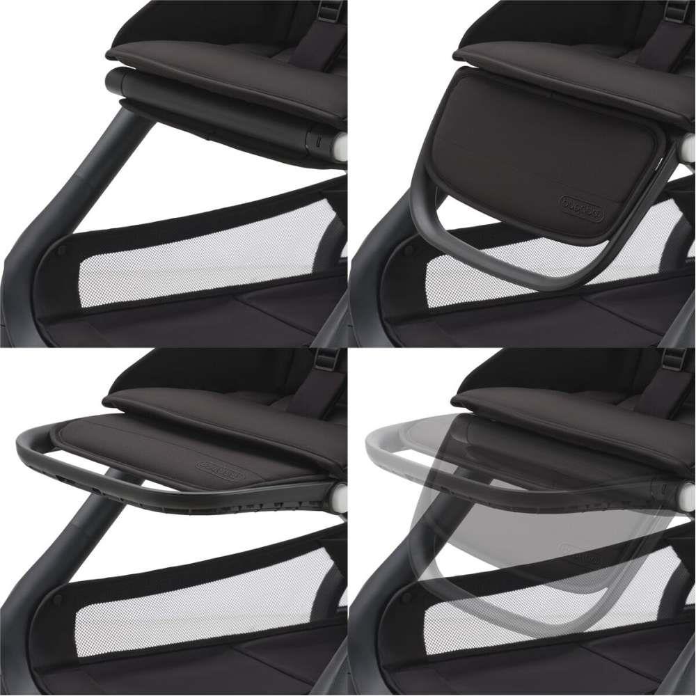 Carrinho Bugaboo Dragonfly Base Negro/Negro Medianoche - Image 8