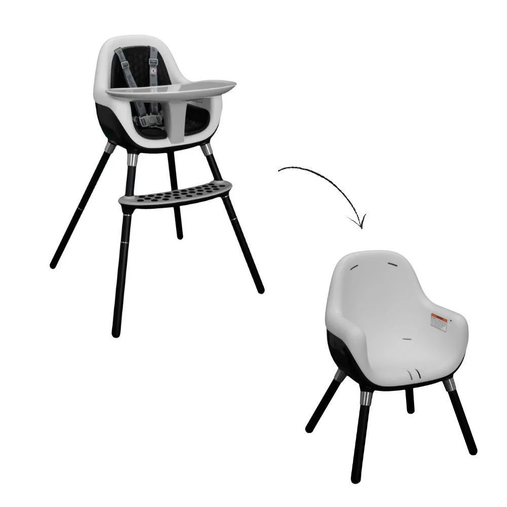 Cadeira da Papa 2em1 Bumbo Number 5 Black - Image 2