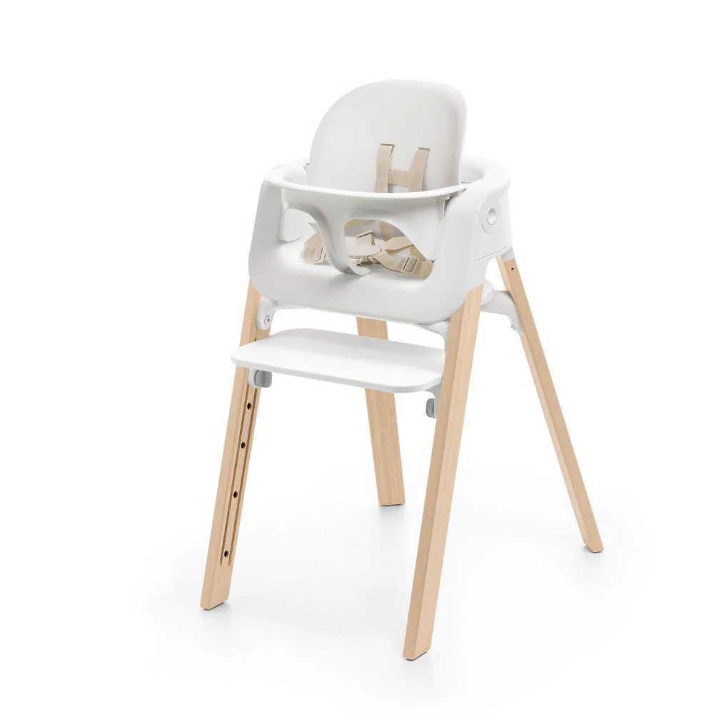Cadeira da Papa Stokke Steps White/Natural - Image 3