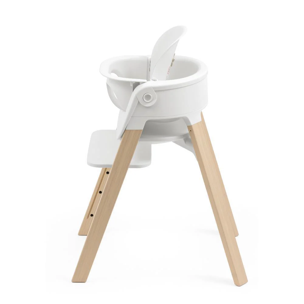 Cadeira da Papa Stokke Steps White/Natural - Image 4