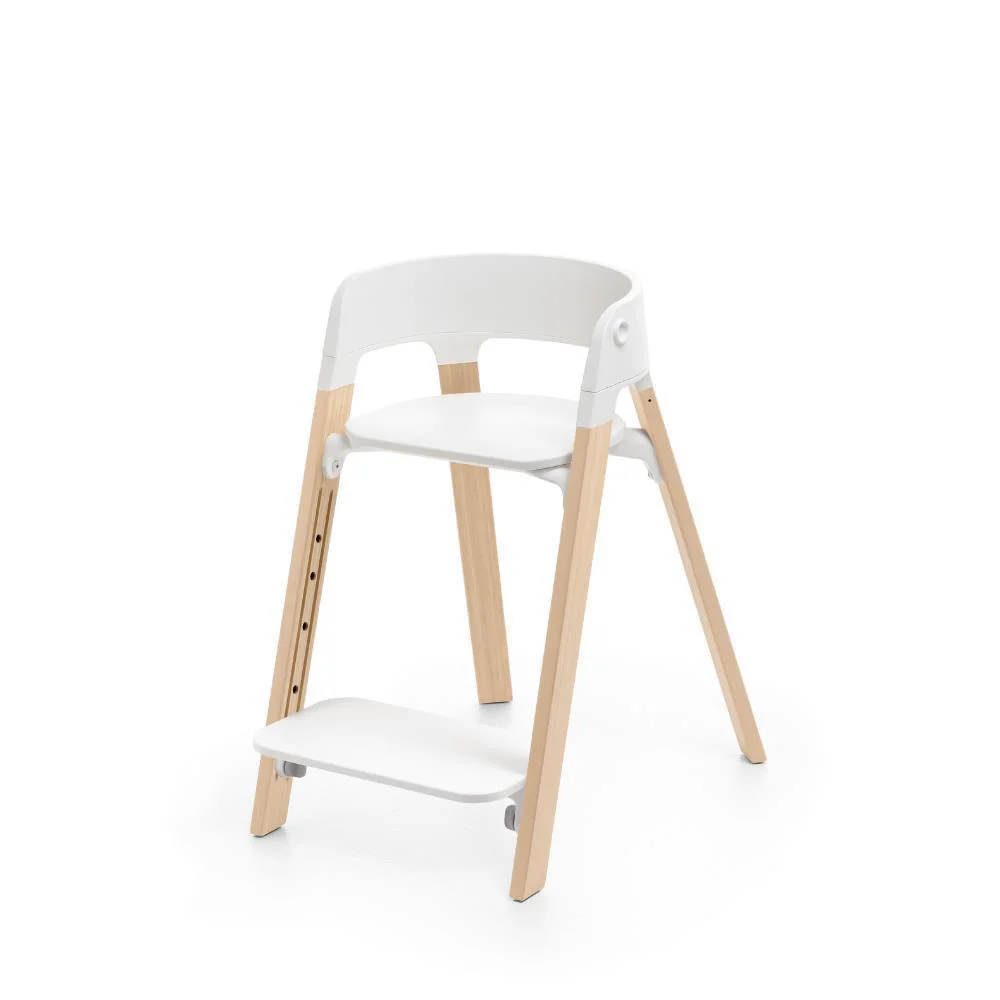 Cadeira da Papa Stokke Steps White/Natural - Image 5