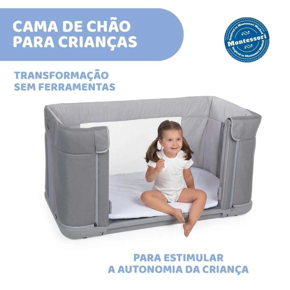 Cama Co-Sleeping Chicco Next2Me Forever Moon Grey - Image 5