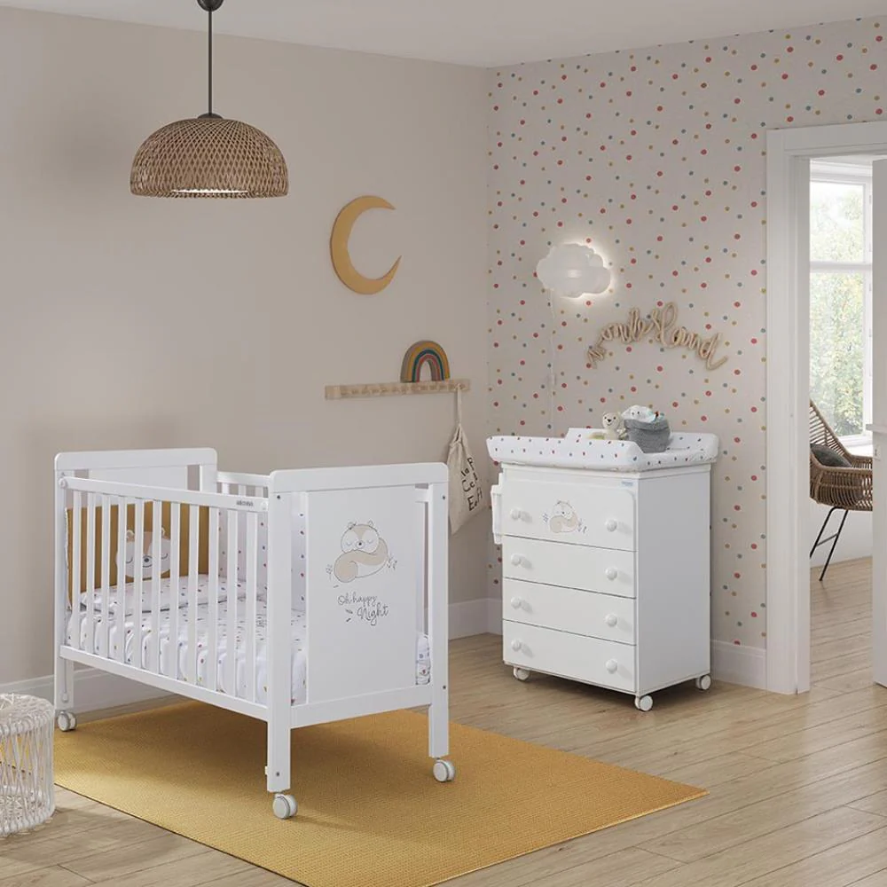 Cama Micuna Happy Branco 120x60cm - Image 3