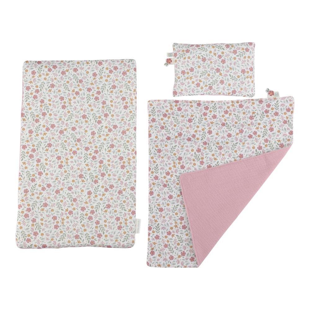 Cama de Bonecas Little Dutch em Madeira com Acessórios Rosa - Image 7