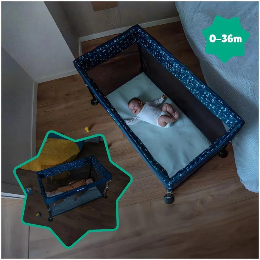 Cama de Viagem Badabulle Easy Clip Azul - Image 9