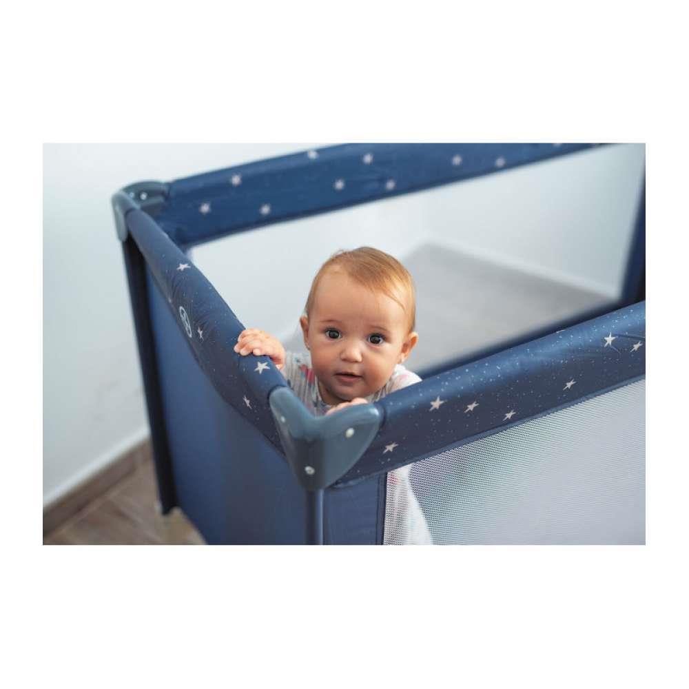 Cama de Viagem Olmitos Little Star Azul - Image 8