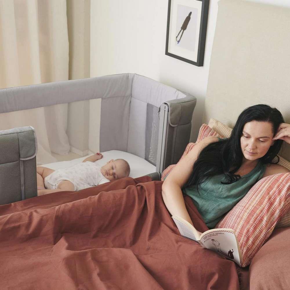 Cama Co-Sleeping Chicco Next2Me Forever Ash Grey Cross - Image 8