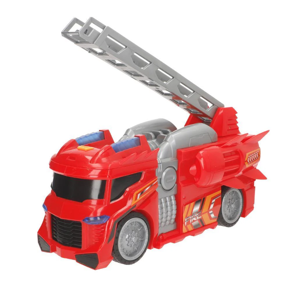 Camião dos Bombeiros Teamsterz Mean Machines com Luz e Som - Image 5