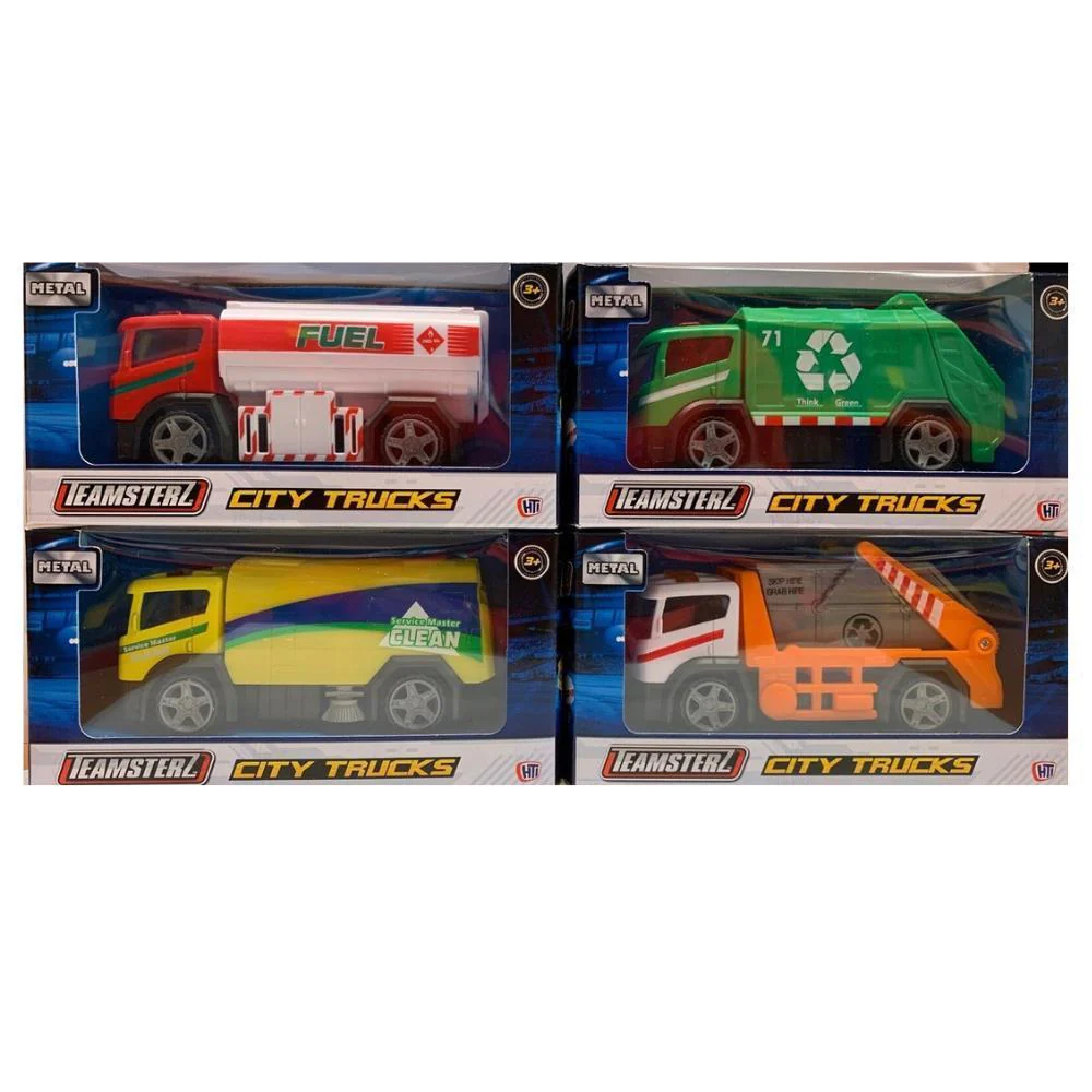 Camião em Metal Teamsterz City Truck 10 cm - Image 2