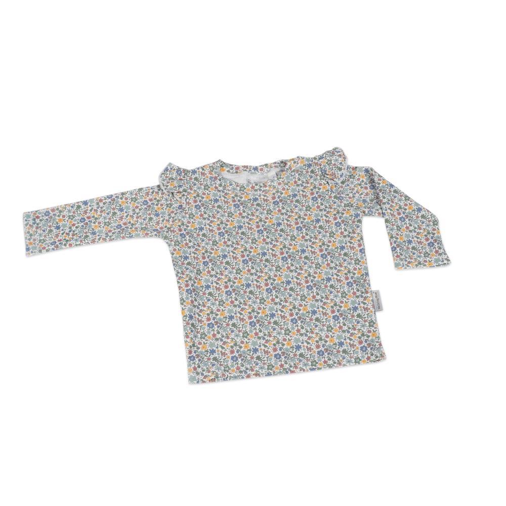Camisola de Praia Walking Mum Summer Flowers UPF50+ Tamanho S 9-12m