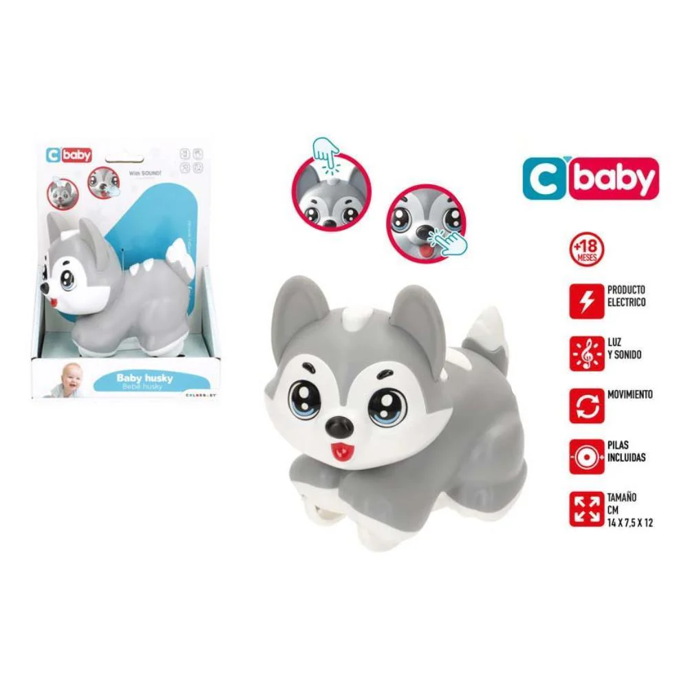 Cão Husky Colorbaby com Som e Movimento - Image 2
