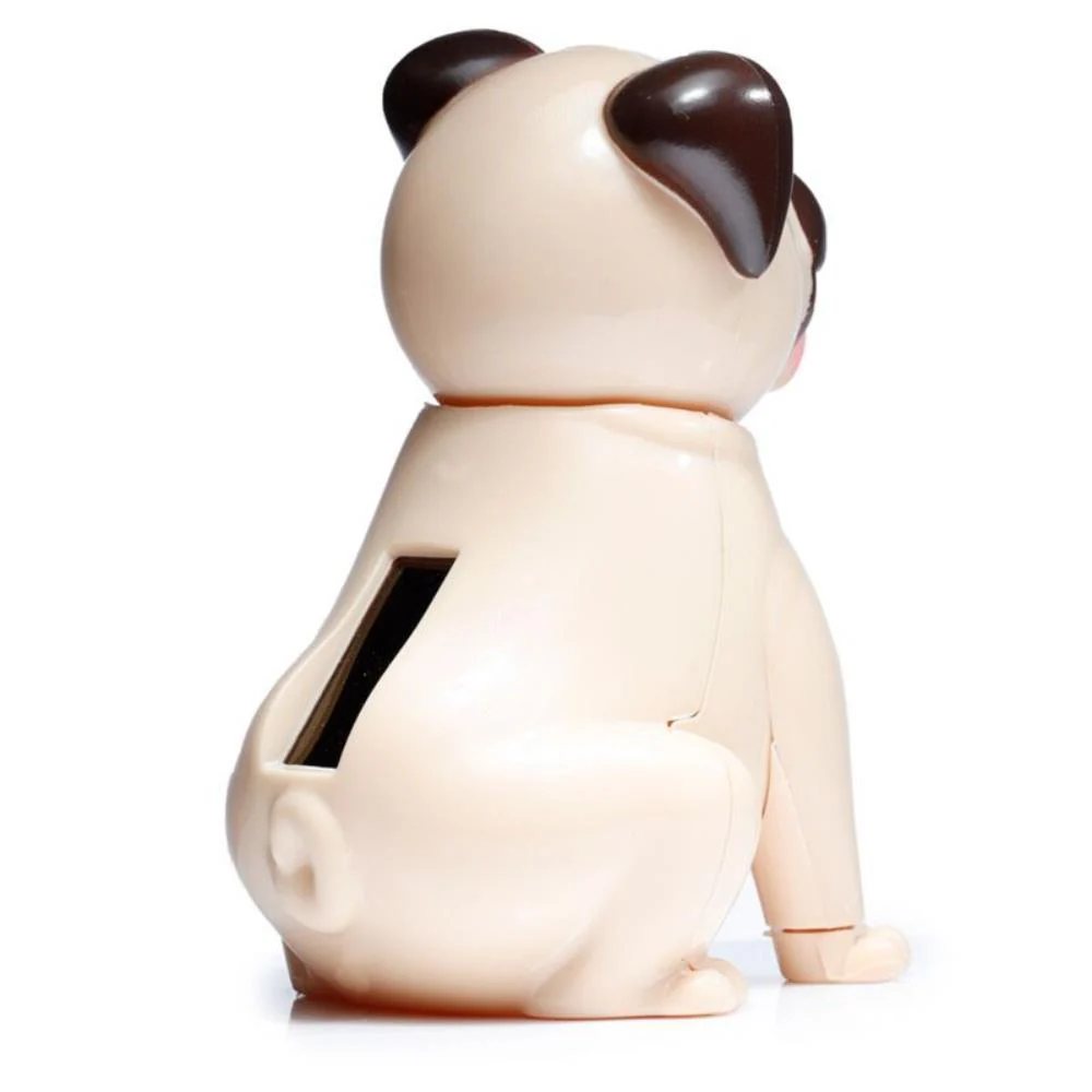Cão Mopps Pug Abana Cabeça Solar - Image 3