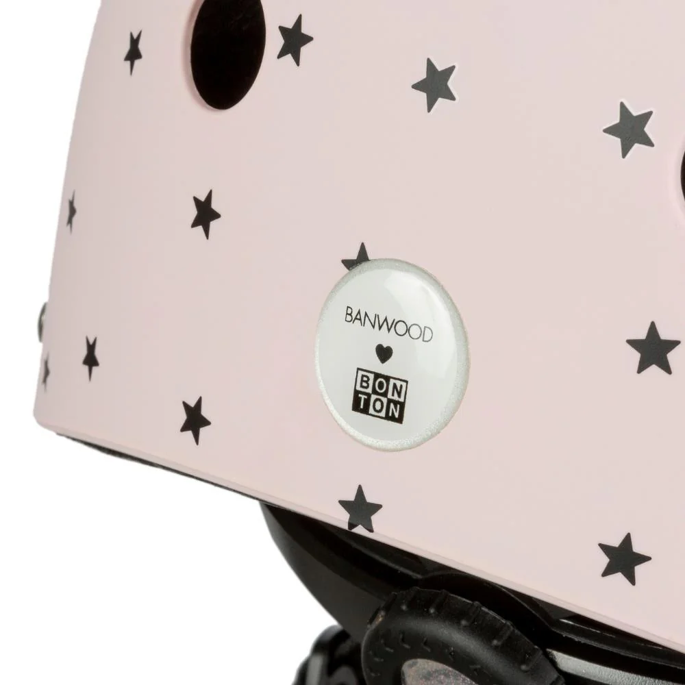 Capacete Banwood Estrelas Matte Pink - Image 2