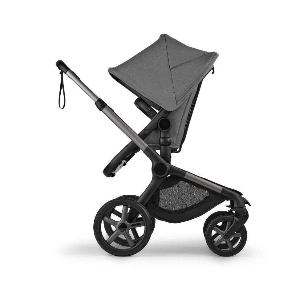 Carrinho Bugaboo Fox 5 Renew Completo Graphite/Moon Grey - Image 5