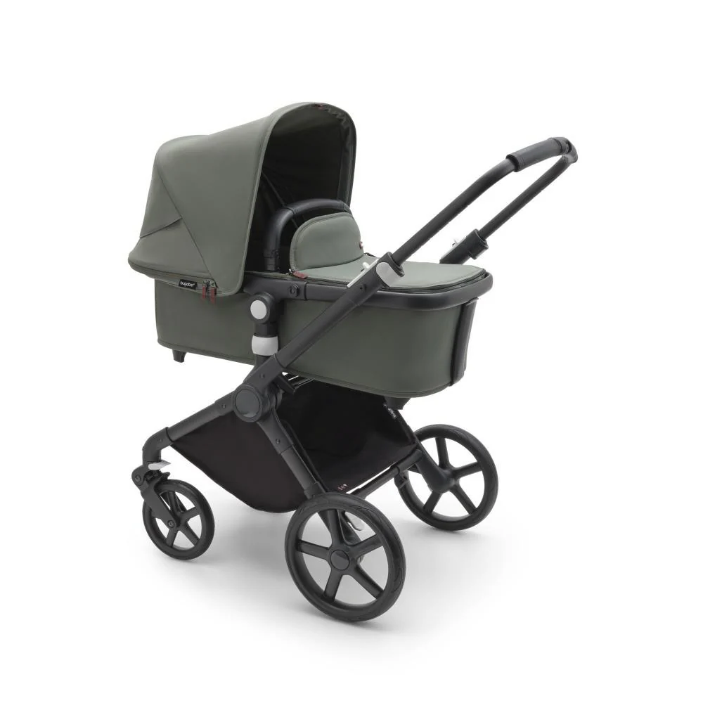 Carrinho Bugaboo Fox Cub Completo Black/Forest Green - Image 3