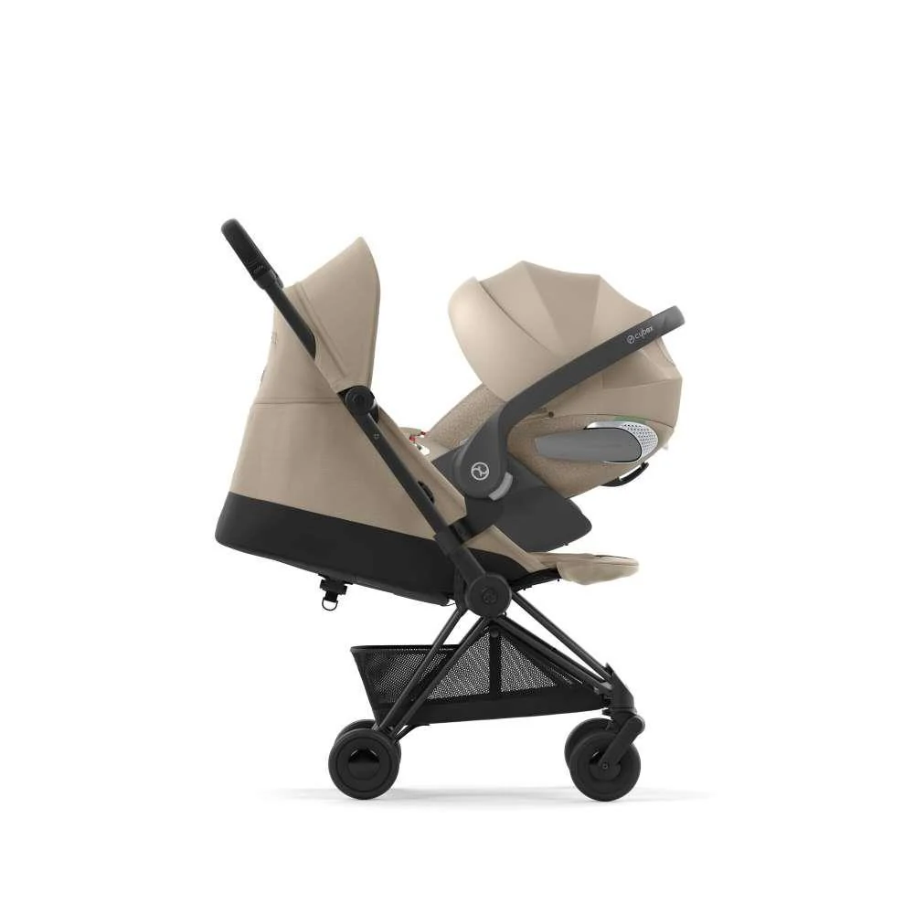 Carrinho Cybex Platinum Coya Matt Black Cozy Beige - Image 8